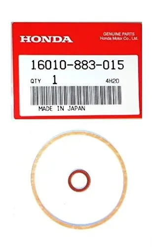 16010-883-015 Genuine Honda OEM Carburetor Bowl Gasket for G150, G200, G300, G400, GC135, GC160, GC190, GCV135, GCV160, GCV190,