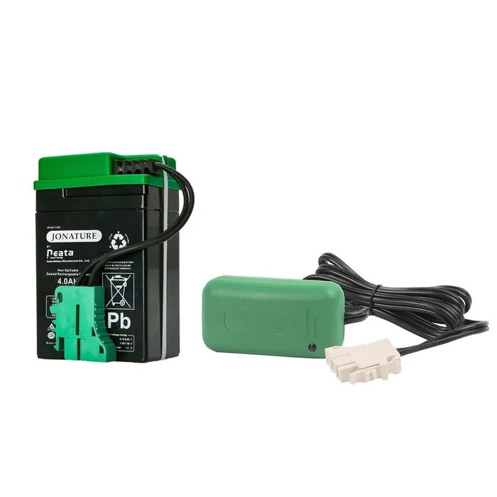 6V Battery + Charger Combo Kit For Peg Perego John-Deere Express/John-Deere Utility Tractor/Li Red Tractor Children Ride On Car