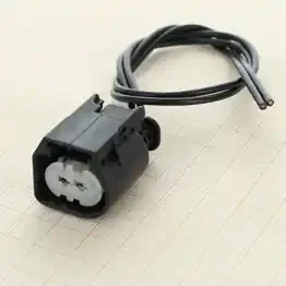 9444022-PT – Vormontiertes 2-poliges gedichtetes SLK 2,8 naturfarbendes Buchsengehäuse mit passivem TPA, ohne CPA, Kodierung B