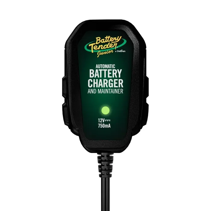 Battery Tender Junior 12V, 750Ma Charger And Maintainer Automatic 12V Powersports Battery Charger For Motorcycle, Atvs, And Mor
