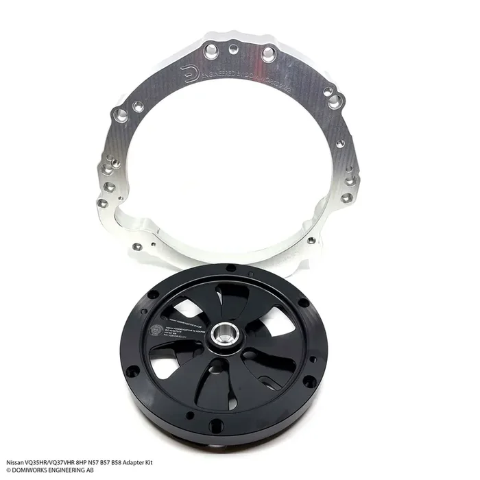 DomiWorks Engineering – NISSAN VQ35HR / VQ37VHR TO BMW 8HP 45/50/70/75 N57 B57 B58 ADAPTER KIT
