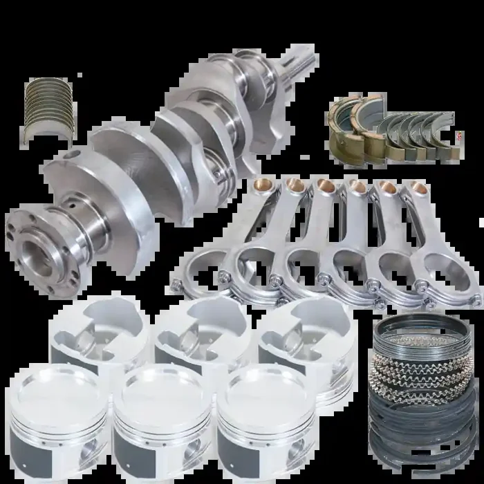 Eagle Buick 3.8L V6 3.400in Ext Balance Crank 5.967in H-Beam 3.830in Pistons Rotating Assembly
