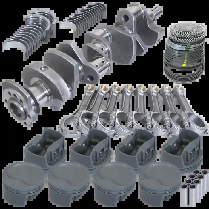 Eagle Chevy 350 3.750in Crank 5.700in I-Beam Rods -16cc 4.030in Pistons Rotating Assembly