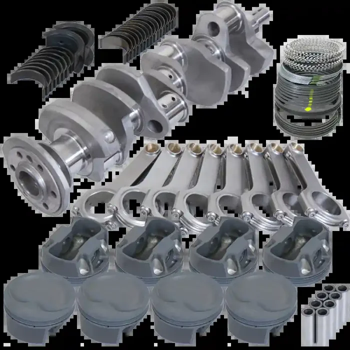 Eagle Chevy 350 3.750in Crank 6.000in H-Beam -16cc Inv Dome 4.060in Pistons Balanced Assembly