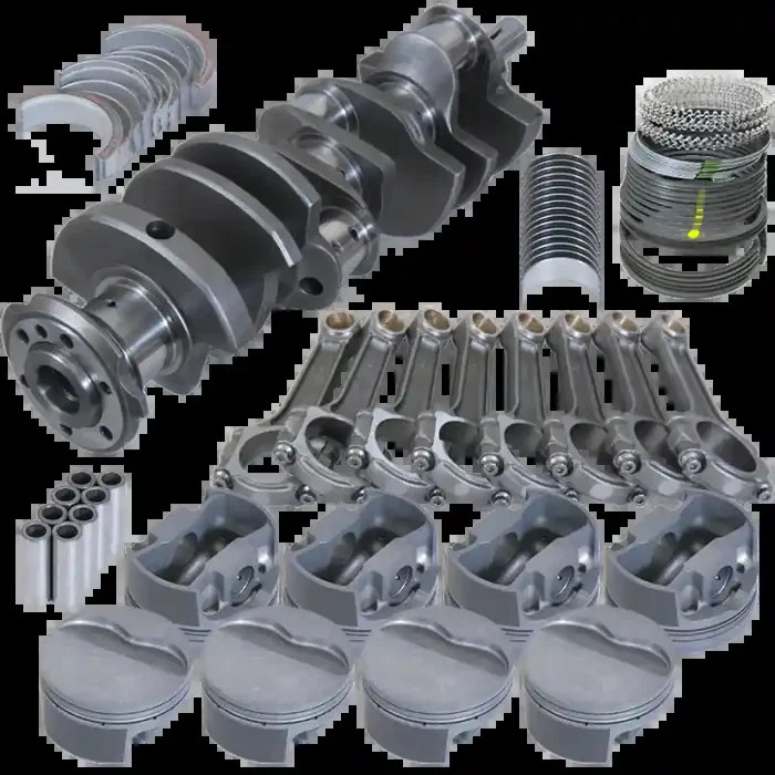 Eagle Pontiac 400 4.250in Crank 6.800in I-Beam Rods -6cc Flat Top 4.185in Pistons Rotating Assembly