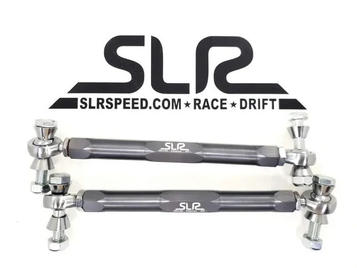 [GARAGE SALE] – SLR Speed – SOLID STRUT MOUNTED ADJUSTABLE SWAY LINKS [PAIR]