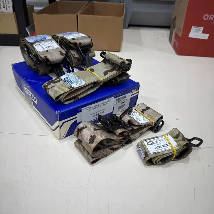 [GARAGE SALE] – Sparco Belt Latch Link SFI Camo