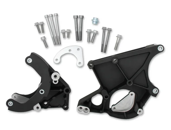 Holley 20-131BK HI ACC BKT KIT, LS/LT, WRKS W/R4-BLACK