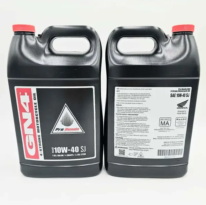 Honda Pro GN4 4-Stroke Motor Oil 10W-40 1 Gallon – Twin Pack