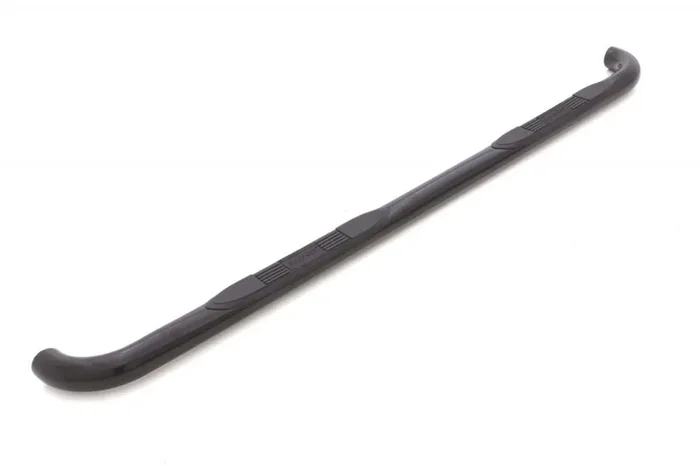 LUND 22585963 3 Inch Round Bent Nerf Bar – Black LUND -3 inch ROUND BENT BLACK SS