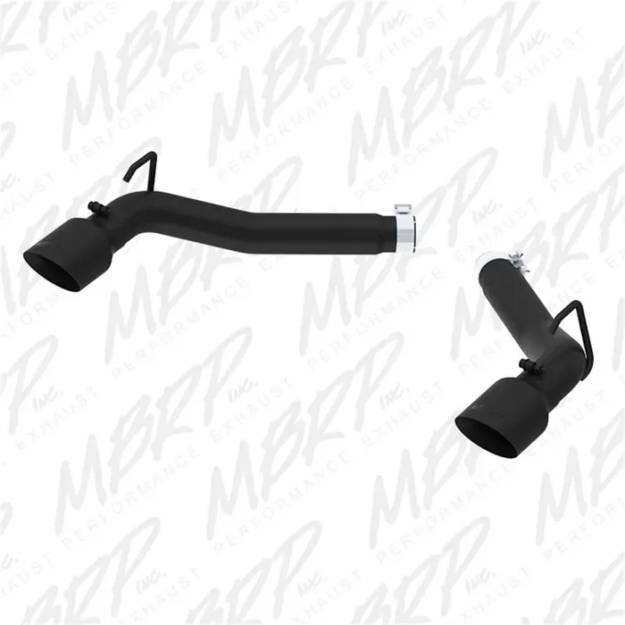 MBRP 2010-2015 Chevrolet Camaro V8 6.2L 3in Eje trasero con revestimiento negro Silenciador Eliminar