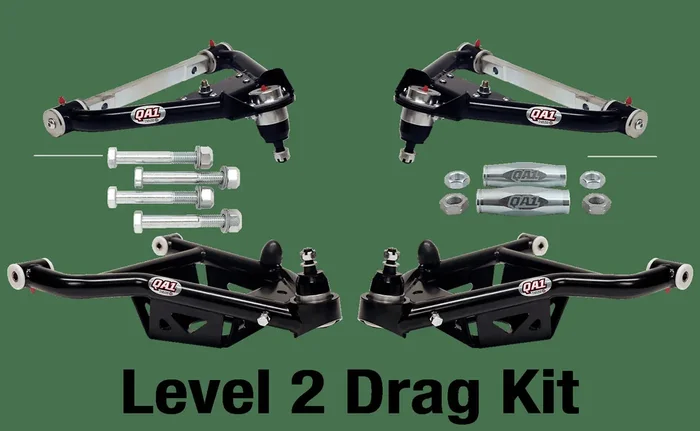 QA1 DK12-GMX3 Drag Kit, Level 2, X-Body 75-79 Gm X-Body, W/O Shocks