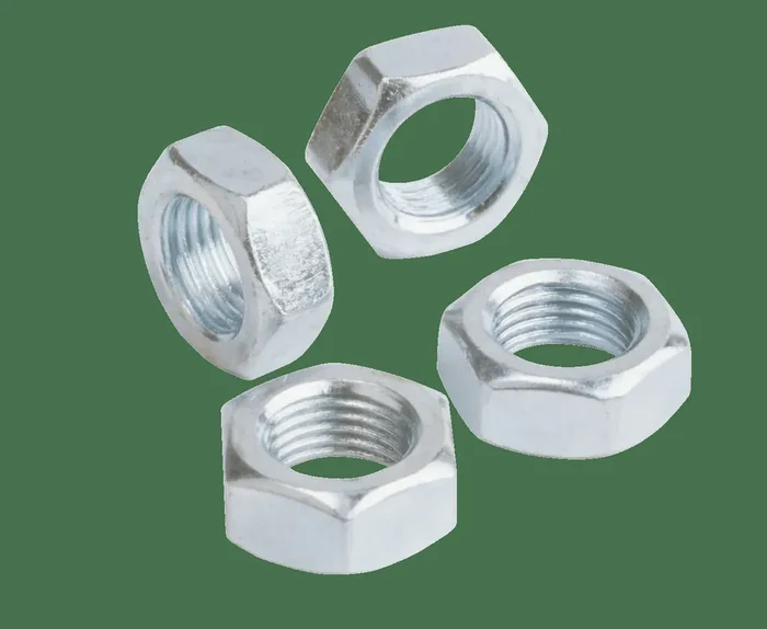 QA1 JNL10S-1-6PK Nut Jam Carbon Cp 6-Pk Lh 5/8-18 Unf 3/4 Hex