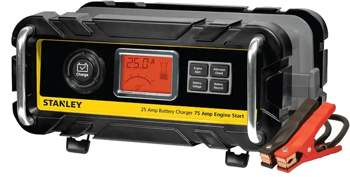Stanley Bc25Bs Smart 12V Battery Charger For Car/Marine Charging