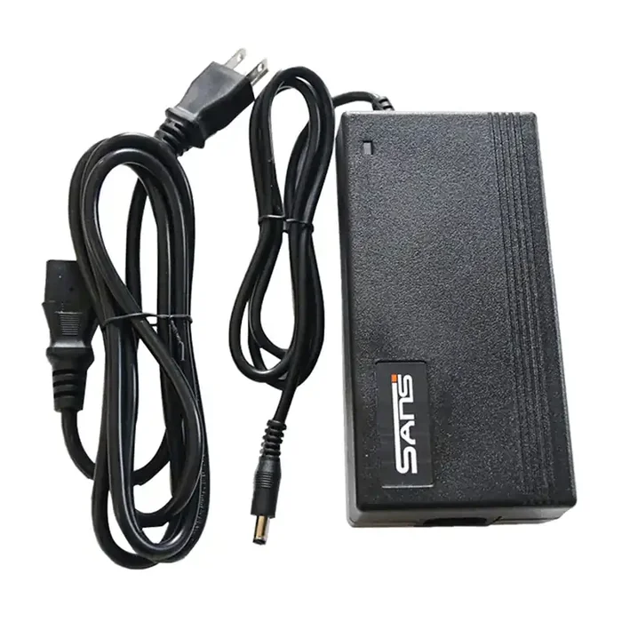 Syvrac 48-54.6V 2A Electric Bike Charger For 48V Lithium Battery Input Voltage Ac120V(Dc2.1Mm Jack Connector)