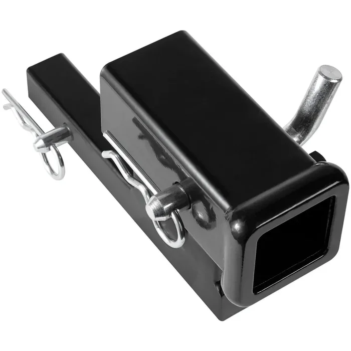 VEVOR Hitch Adapter, 1-1/4‘‘ to 2‘‘ Receiver Hitch Extender Extension, Trailer Hitch Riser with 4‘‘ Rise/Drop, 6-1/2‘‘ Extension